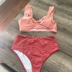 Cupshe high rise bikini